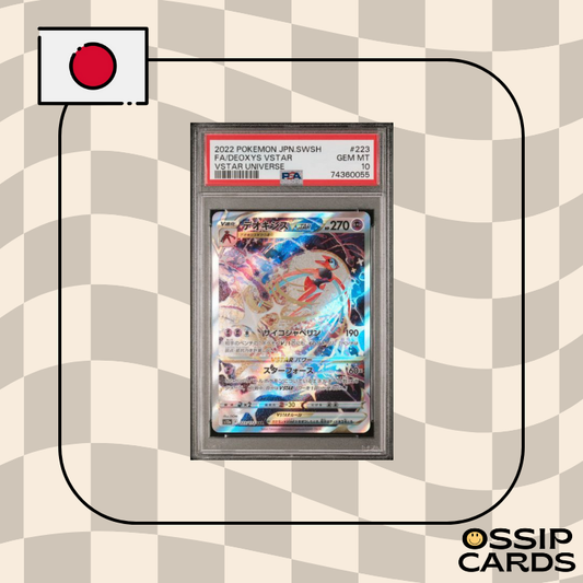 Deoxys VSTAR - S12a - 223/172 - PSA 10