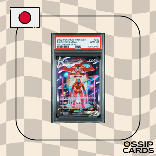 Deoxys VMAX - S12a - 222/172 - PSA 10