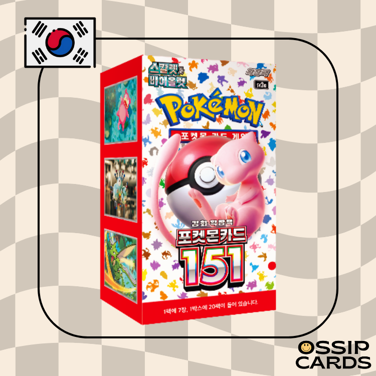 SV2a - 1 Display Pokemon 151 Scellee